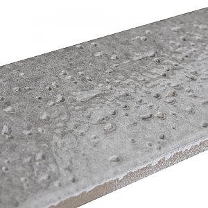 Muretto Grigio Glossy 2" x 10" Porcelain Floor & Wall Tile -69 Tiles Per Case - 10.35 Sq. Ft.