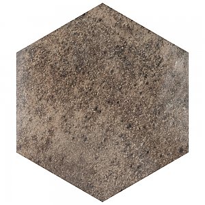 Capri Hex Terra 7" x 8" Porcelain Floor & Wall Tile -36 Tiles Per Case - 10.8 Sq. Ft.