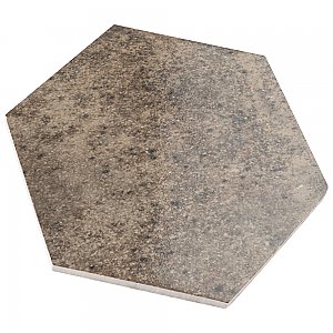 Capri Hex Terra 7" x 8" Porcelain Floor & Wall Tile -36 Tiles Per Case - 10.8 Sq. Ft.