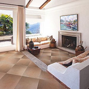 Argile Ferrara 17-5/8" x 17-5/8" Porcelain Floor and Wall Tile - 5 Tiles Per Case - 11.0 Square Feet