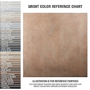 Argile Ferrara 17-5/8" x 17-5/8" Porcelain Floor and Wall Tile - 5 Tiles Per Case - 11.0 Square Feet