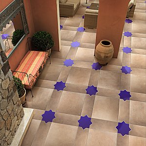 Argile Losanga Ferrara 7" x 17-5/8" Porcelain Floor and Wall Tile - 1 Tiles Per Case - 0.86 Square Feet