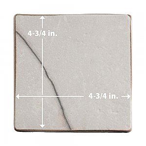 Istanbul Day 4-3/4" x 4-3/4" Porcelain Floor and Wall Tile - 29 Tiles Per Case - 4.93 Square Feet
