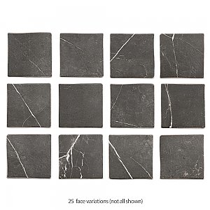 Istanbul Night 4-3/4" x 4-3/4" Porcelain Floor and Wall Tile - 29 Tiles Per Case - 4.93 Square Feet