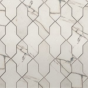 Luca Marine 3-1/8" x 12-3/8" Ceramic Wall Tile - 25 Tiles Per Case - 7.0 Square Feet