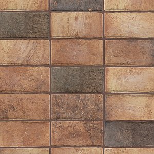 Tech Land Fire 4-1/4" x 8-3/4" Porcelain Floor & Wall Tile - 20 Tiles Per Case - 5.4 Sq. Ft.