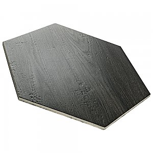 Natura Hex Nero 14-1/8" x 16-1/4" Porcelain Floor & Wall Tile -9 Tiles Per Case - 11.07 Sq. Ft.