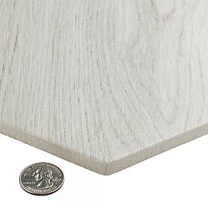 Natura Hex White 14-1/8" x 16-1/4" Porcelain Floor & Wall Tile -9 Tiles Per Case - 11.07 Sq. Ft.