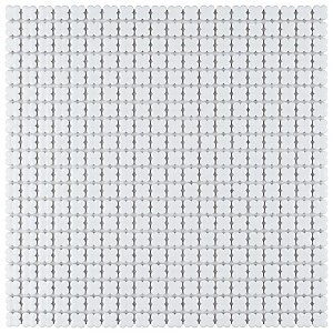 Fioretti Glossy Blanco 12" x 12" Ceramic Mosaic Tile - 1 Tiles Per Case - 1.02 Sq. Ft.