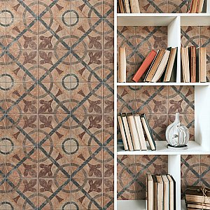 Americana Cleveland 8-3/4"x 8-3/4" Porcelain Floor Wall Tile - Per Case of 20 - 11.25 Square Feet
