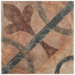 Americana Cleveland 8-3/4"x 8-3/4" Porcelain Floor Wall Tile - Per Case of 20 - 11.25 Square Feet