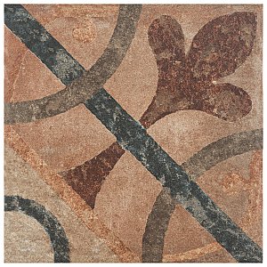Americana Cleveland 8-3/4"x 8-3/4" Porcelain Floor Wall Tile - Per Case of 20 - 11.25 Square Feet