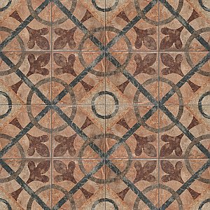 Americana Cleveland 8-3/4"x 8-3/4" Porcelain Floor Wall Tile - Per Case of 20 - 11.25 Square Feet