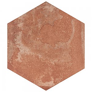 Americana Boston North Hex 14-1/8" x 16-1/4" Porcelain Floor Wall Tile - Per Case of 9 - 11.07 Square Feet