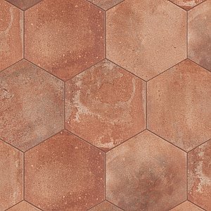 Americana Boston North Hex 14-1/8" x 16-1/4" Porcelain Floor Wall Tile - Per Case of 9 - 11.07 Square Feet