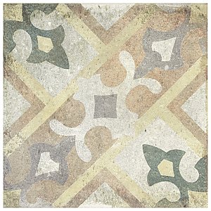 D'Anticatto Decor Laterza 8-3/4" x 8-3/4" Porcelain Tile - Per Case of 20 - 11.25 Square Feet