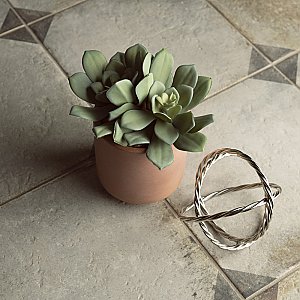 D'Anticatto Decor Trapani 8-3/4" x 8-3/4" Porcelain Tile - Per Case of 20 - 11.25 Square Feet
