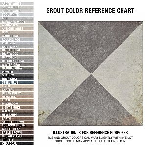 D'Anticatto Decor Triangoli 8-3/4" x 8-3/4" Porcelain Tile - Per Case of 20 - 11.25 Square Feet