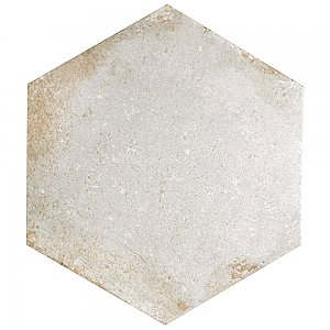 D'Anticatto Hex Bianco 11" x 12-5/8" Porcelain Tile - Per Case of 15 - 11.22 Square Feet