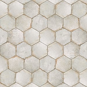 D'Anticatto Hex Bianco 11" x 12-5/8" Porcelain Tile - Per Case of 15 - 11.22 Square Feet