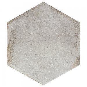 D'Anticatto Hex Grigio 11" x 12-5/8" Porcelain Tile - Per Case of 15 - 11.22 Square Feet