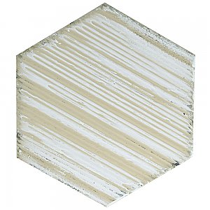 D'Anticatto Hex Grigio 11" x 12-5/8" Porcelain Tile - Per Case of 15 - 11.22 Square Feet