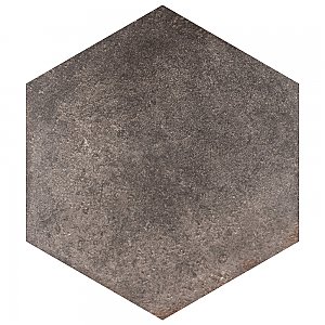 D'Anticatto Hex Notte 11" x 12-5/8" Porcelain Tile - Per Case of 15 - 11.22 Square Feet