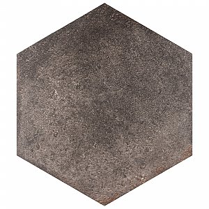 D'Anticatto Hex Notte 11" x 12-5/8" Porcelain Tile - Per Case of 15 - 11.22 Square Feet