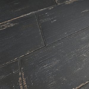 Retro Naveta Nero 7" x 16-3/8" Porcelain Floor & Wall Tile - 13 Tiles Per Case - 11.05 Sq. Ft.