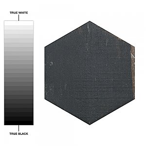 Retro Mini Hex Nero 7" x 8" Porcelain Floor & Wall Tile - Sold Per Case of 36 - 11.16 Sq. Ft.