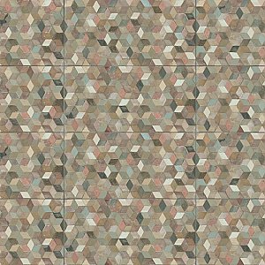 Caldera Vulcano Oxido 12-5/8" x 25-1/8" Porcelain Floor & Wall Tile - 5 Tiles Per Case - 11.2 Square Feet