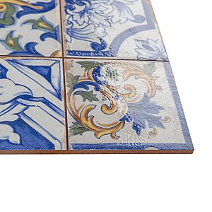 Kings Campania Amalfi 13" x 13" Ceramic Floor and Wall Tile - 10 Tiles Per Case - 12.0 Square Feet