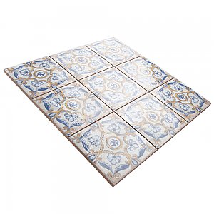 Kings Campania Atrani 13" x 13" Ceramic Floor and Wall Tile - 10 Tiles Per Case - 12.0 Square Feet