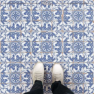 Kings Campania Minori 13" x 13" Ceramic Floor and Wall Tile - 10 Tiles Per Case - 12.0 Square Feet