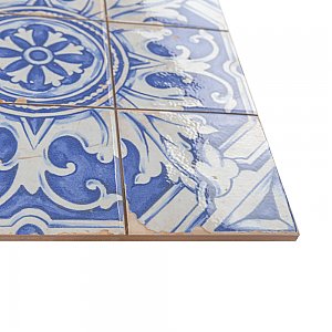 Kings Campania Minori 13" x 13" Ceramic Floor and Wall Tile - 10 Tiles Per Case - 12.0 Square Feet