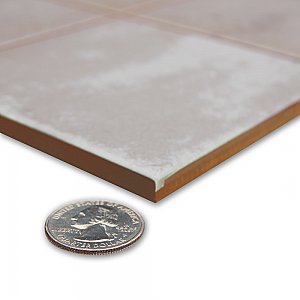 Kings Sea White 13" x 13" Ceramic Floor and Wall Tile - 10 Tiles Per Case - 12.0 Square Feet