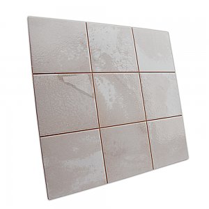 Kings Sea White 13" x 13" Ceramic Floor and Wall Tile - 10 Tiles Per Case - 12.0 Square Feet
