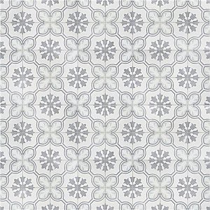 Amberley Orchid Mint 17-3/4" x 17-3/4" Ceramic Tile - Per Case of 6 - 13.32 Square Feet