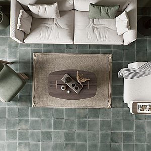 Kings Barna Sarria 17-5/8" x 17-5/8" Ceramic Floor and Wall Tile - 5 Tiles Per Case - 10.95 Square Feet