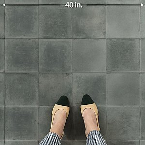 Kings Barna Sarria 17-5/8" x 17-5/8" Ceramic Floor and Wall Tile - 5 Tiles Per Case - 10.95 Square Feet