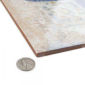 Kings Luxe Heritage Square 17-5/8" x 17-5/8" Ceramic Floor & Wall Tile - Sold Per Case of 5 - 10.95 Sq. Ft.