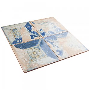 Kings Luxe Heritage Square 17-5/8" x 17-5/8" Ceramic Floor & Wall Tile - Sold Per Case of 5 - 10.95 Sq. Ft.