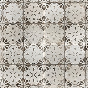 Kings Aurora Nero 17-5/8" x 17-5/8" Ceramic Floor/Wall Tile - 5 Tiles Per Case - 10.95 Sq. Ft.