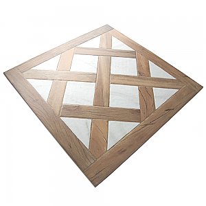 Kings Forest Lattice Calcatta Mix 17-5/8" x 17-5/8" Ceramic Floor and Wall Tile - 5 Tiles Per Case - 10.95 Square Feet