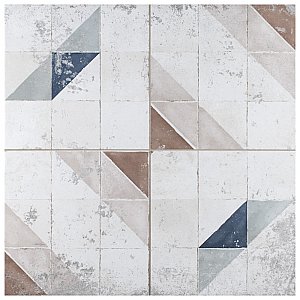 Kings Marais Colors 17-3/4" x 17-3/4" Porcelain Floor & Wall Tile - 5 Tiles Per Case - 11.1 Sq. Ft.