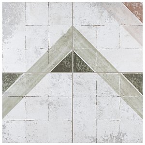 Kings Marais Colors 17-3/4" x 17-3/4" Porcelain Floor & Wall Tile - 5 Tiles Per Case - 11.1 Sq. Ft.