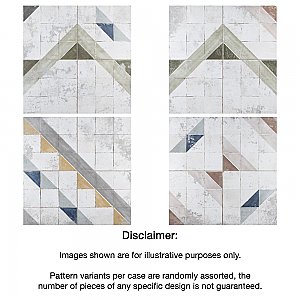 Kings Marais Colors 17-3/4" x 17-3/4" Porcelain Floor & Wall Tile - 5 Tiles Per Case - 11.1 Sq. Ft.