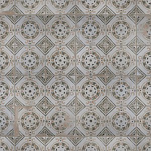 Kings Porto Iria  17-5/8" x 17-5/8" Ceramic Floor & Wall Tile - 5 Tiles Per Case - 10.95 Sq. Ft.