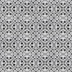 Merzoni Ornate Marquina 17-7/8" x 17-7/8" Porcelain Floor & Wall Tile - 5 Tiles Per Case - 11.25 Sq. Ft.