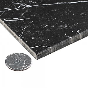 Merzoni Checker Ruzzini 17-7/8" x 17-7/8" Porcelain Floor & Wall Tile Tile - 6 Pieces per Case - 13.5 Sq. Ft. Per Case